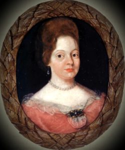 Portrait of Catharina Regina von Greiffenberg.
